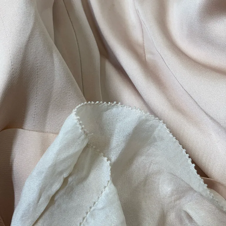 Klänning (Rosa) från Acne Polyester, Silke - Lösa trådar - Framsida