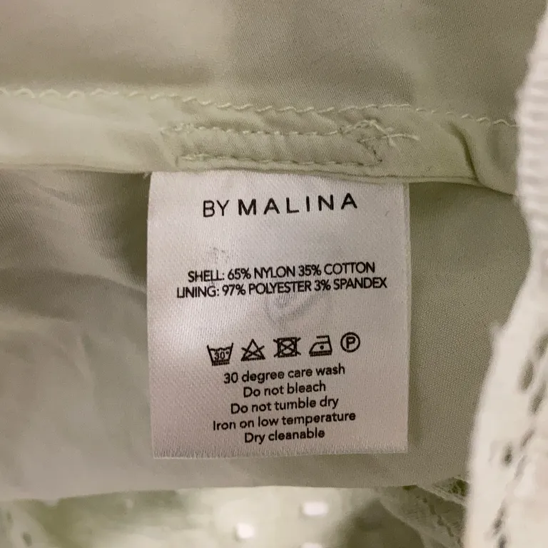 Långklänning (Marta dress) från By Malina Nylon, Bomull, Polyester, Elastan - Materialetikett