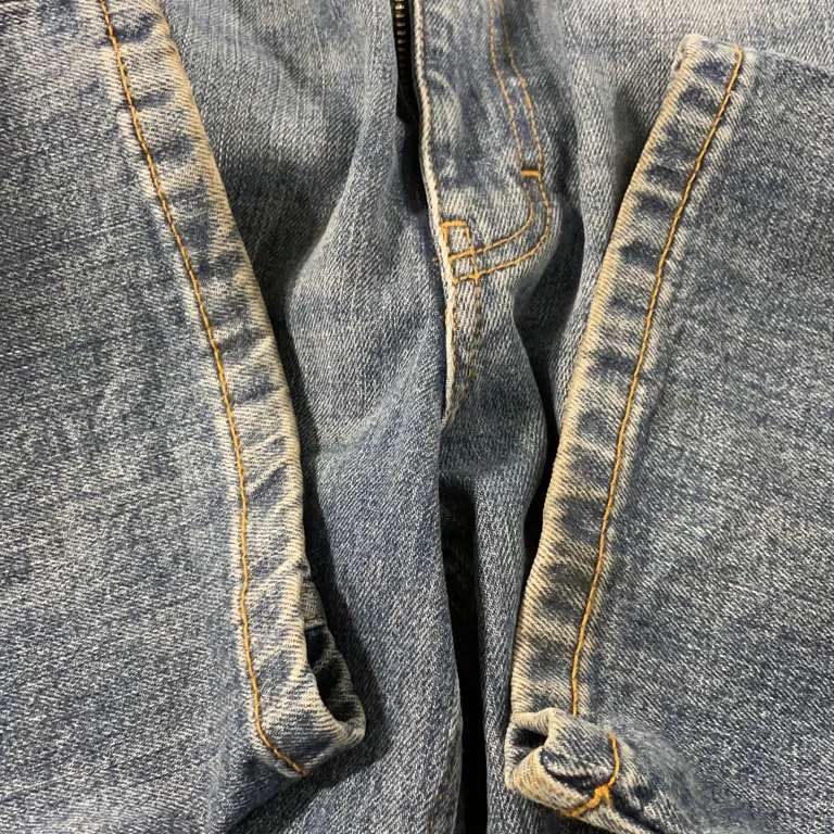 Jeans (Kay Jean) från Filippa K Bomull, Elastan - Smutsig - Benslut