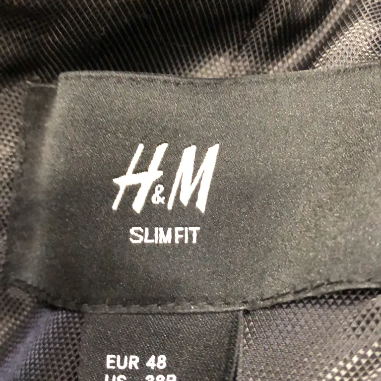 Kavaj (Slim Fit) från H&M Man Viskos, Polyester - Varumärke