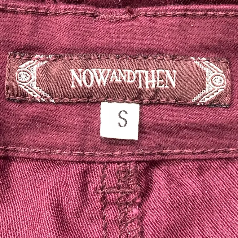 Jeans (Lila) från Now and Then Bomull, Elastan, Polyester - Varumärke
