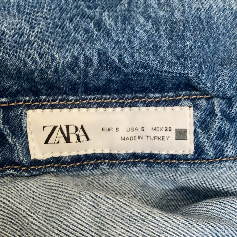 Jeansklänning (Blå) från Zara Bomull - Varumärke