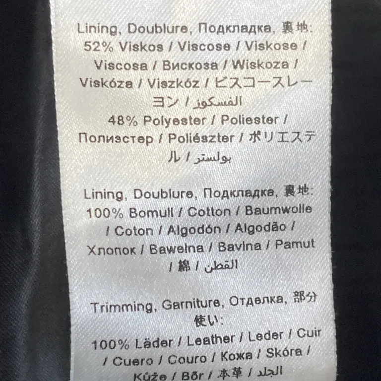 Vinterjacka (Svart) från Tiger of Sweden Jeans - Materialetikett