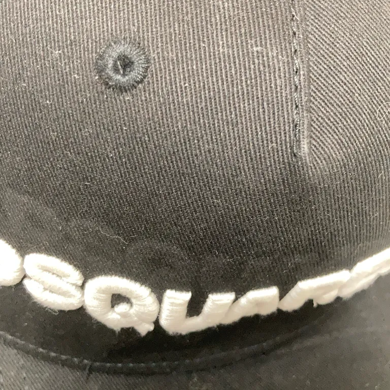 Keps (Svart) från Dsquared2 Bomull - Defekt