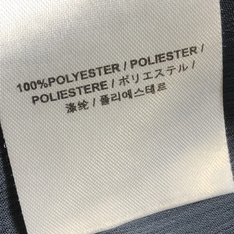 Klänning (Blå) från Teddy Smith Polyester - Materialetikett