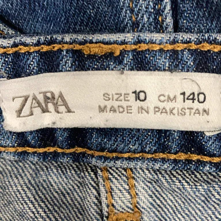 Jeanskjol (Blå) från Zara Bomull - Varumärke