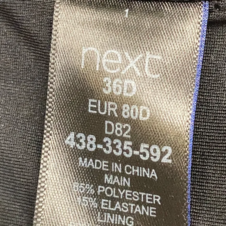 Bikiniöverdel (Svart) från Next Elastan, Polyester - Varumärke