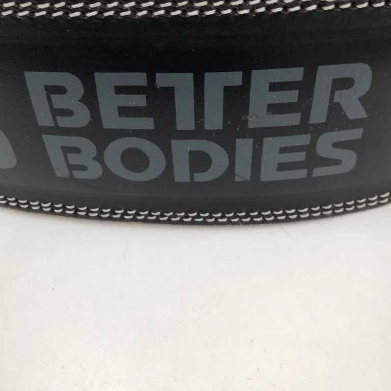 Träningsbälte (Vit, Svart) från Better Bodies - Varumärke