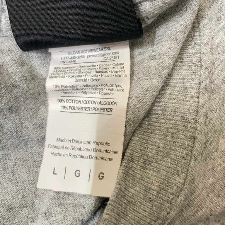 T-shirt (Grå) från Thrasher Bomull, Polyester - Materialetikett