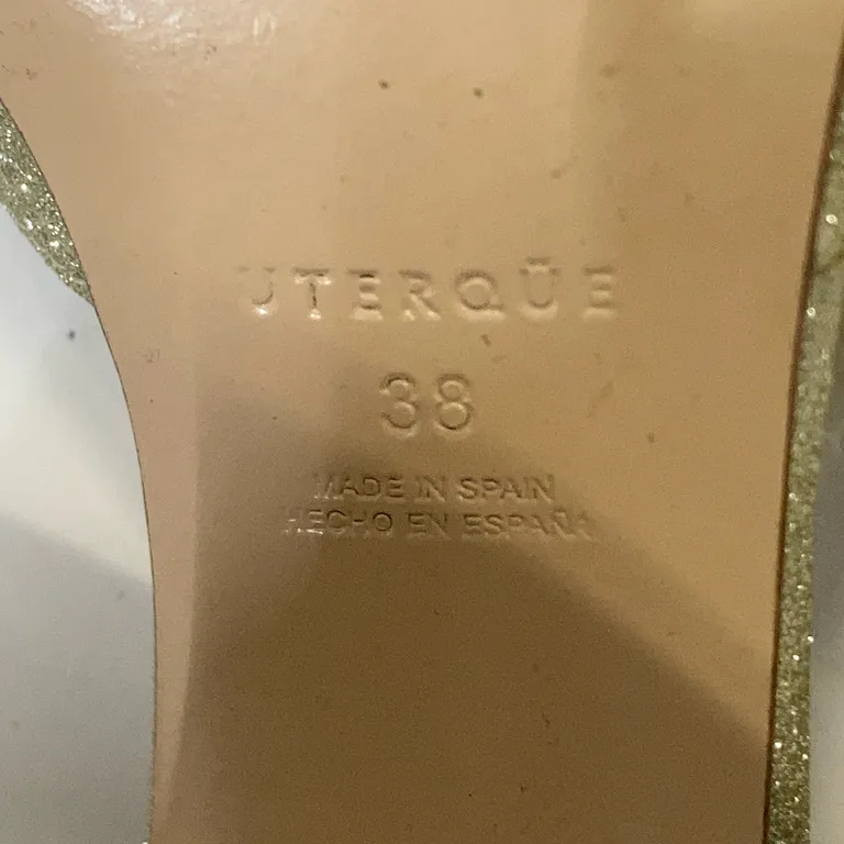 Mules (Grön, Silverfärgad) från Uterqüe - Varumärke