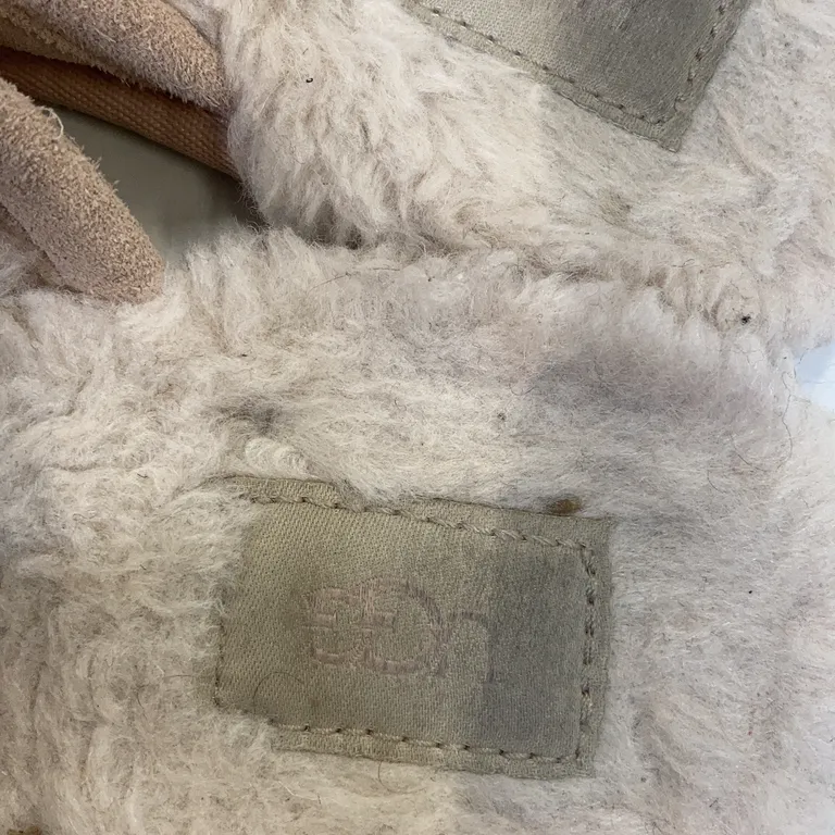 Tofflor (Rosa) från UGG Mocka - Smutsig - Innersulor