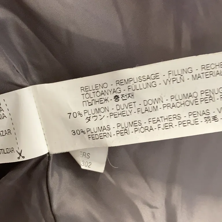 Dunjacka (Beige) från Zara Basic Dun - Materialetikett