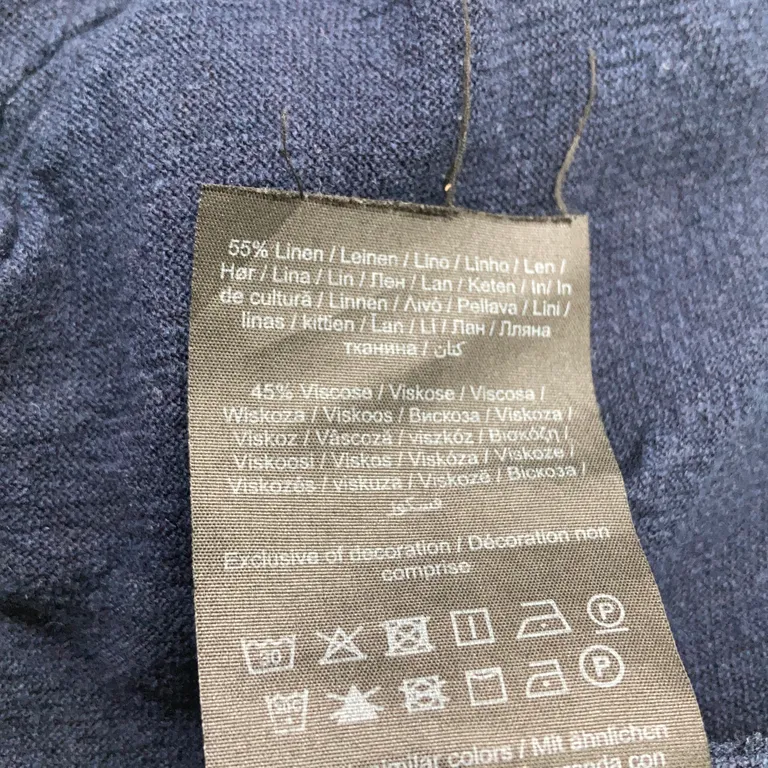 Shorts (Blå) från Vero Moda Linne, Viskos - Materialetikett