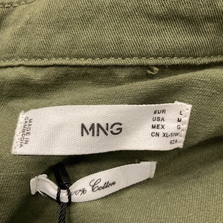 Jeansjacka (Grön) från Mango Bomull - Varumärke