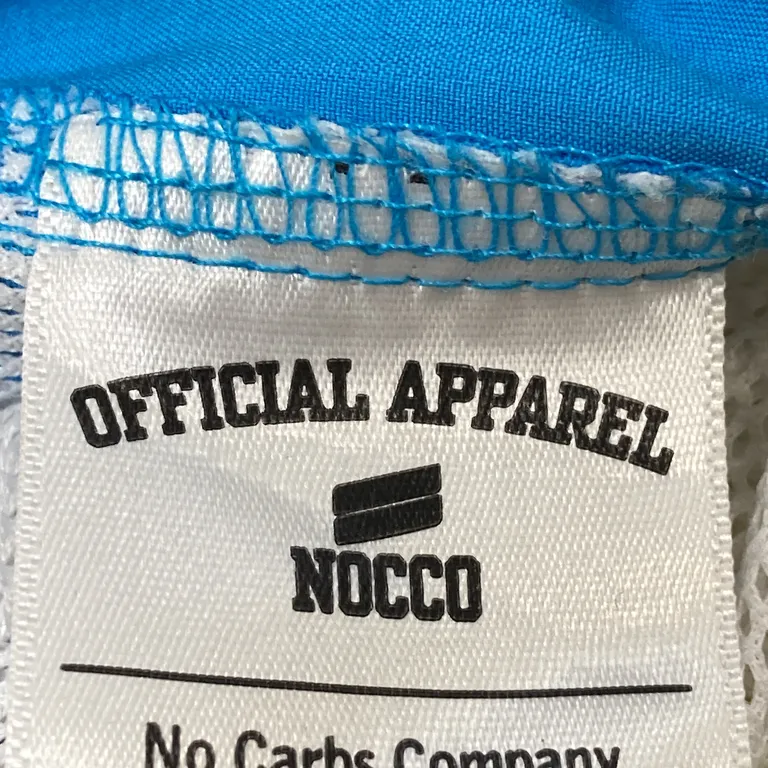 Badshorts (Blå, Gul) från Nocco Polyester, Elastan - Varumärke