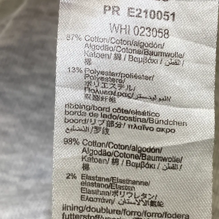 Mjukisshorts (Grå) från Boss Hugo Boss Bomull, Polyester, Elastan - Materialetikett