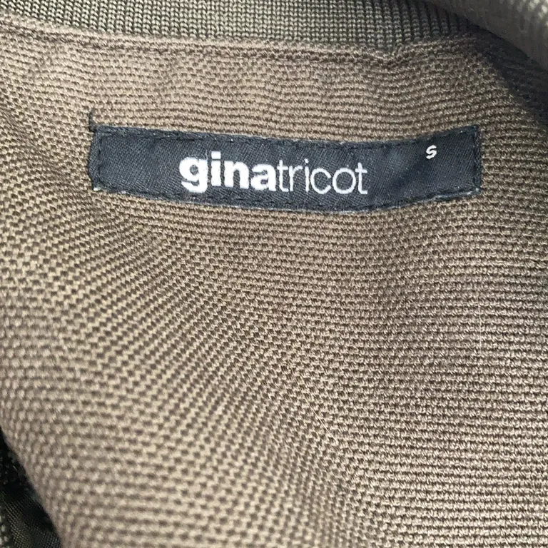 Jacka (Grön) från Gina Tricot Polyester, Viskos - Varumärke