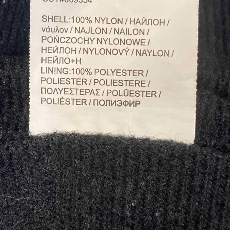 Jacka (Svart) från Santa Cruz Nylon, Polyester - Materialetikett