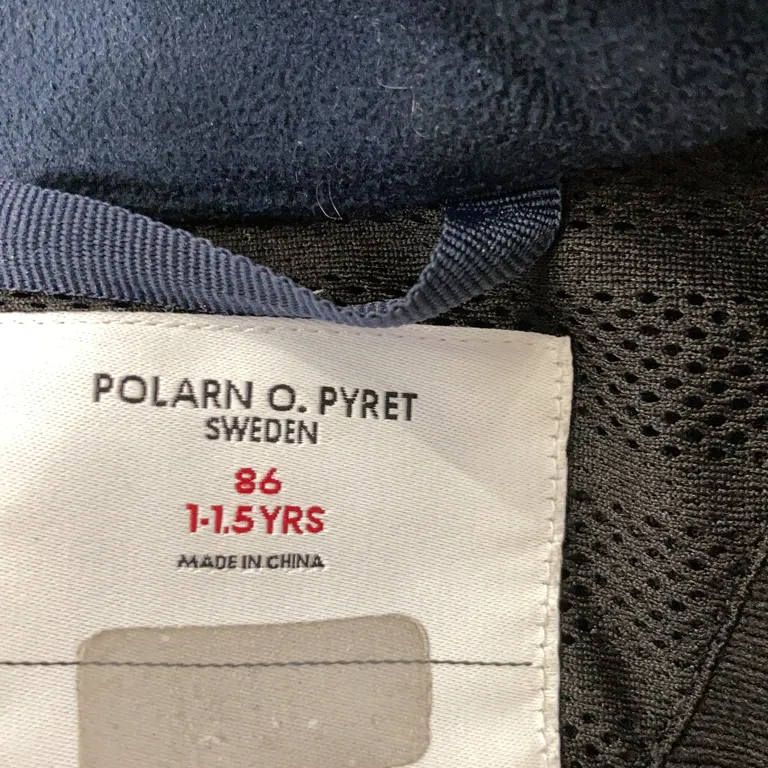 Jacka (Vindfleece) från Polarn O. Pyret Polyester - Varumärke