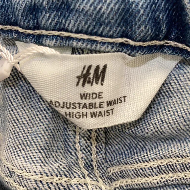 Jeans (Blå) från H&M Bomull, Elastan - Varumärke