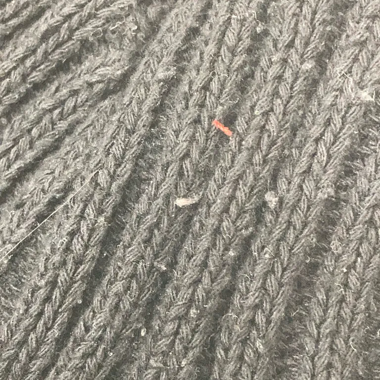 Beaniemössa (Svart) från Levi Strauss & Co Bomull - Nopprig - Ovansida