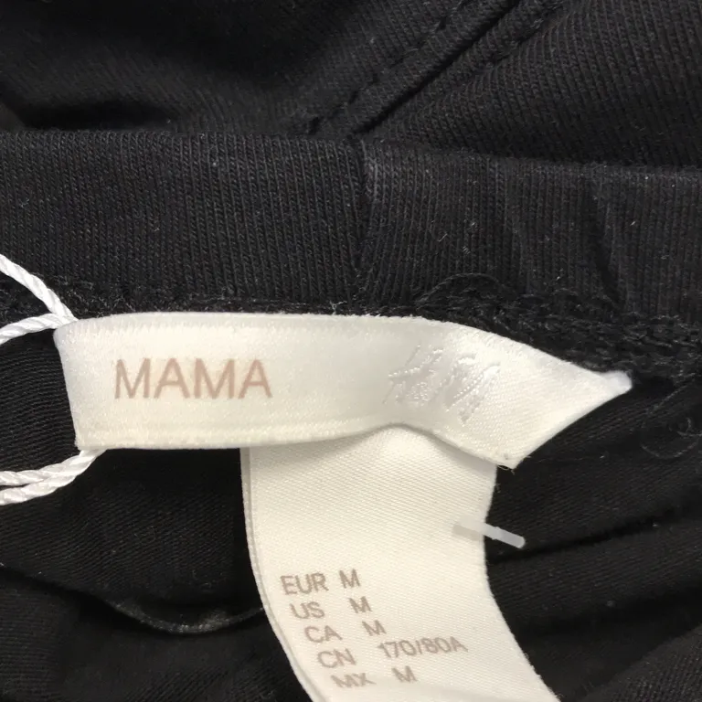 Leggings (Svart) från H&M Mama Bomull, Elastan - Varumärke
