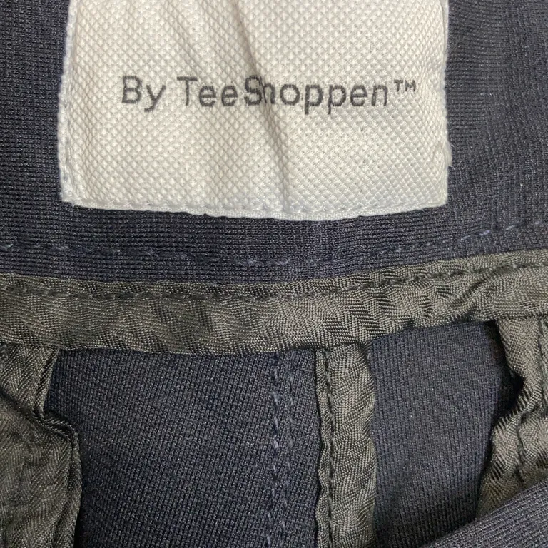 Chinos (Blå) från By Tee Shoppen Elastan, Polyester, Viskos - Varumärke