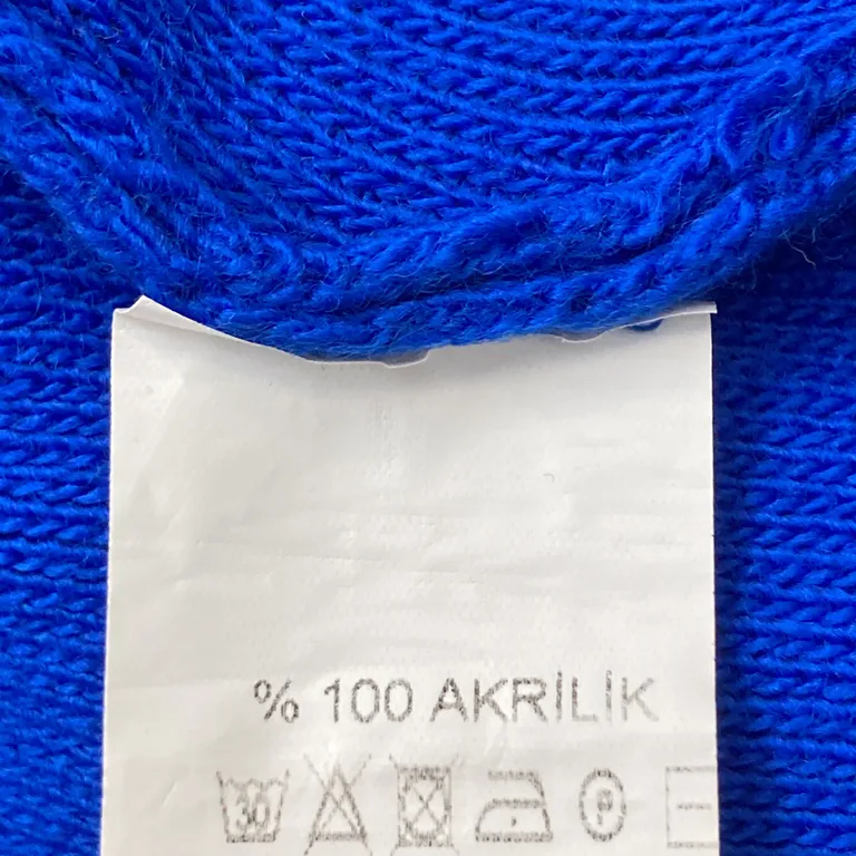 Set (Blå) från Sevenday Akryl - Materialetikett