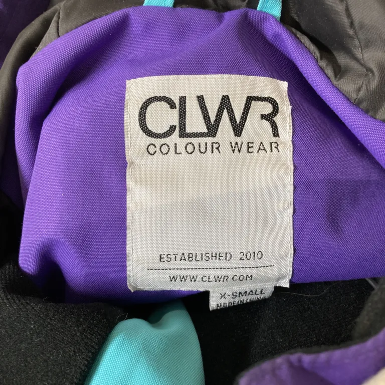 Anorak (Lila, Vit) från CLWR Polyester - Varumärke