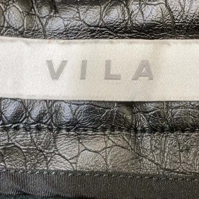 Byxor (Svart) från VILA Polyester, Polyuretan - Varumärke