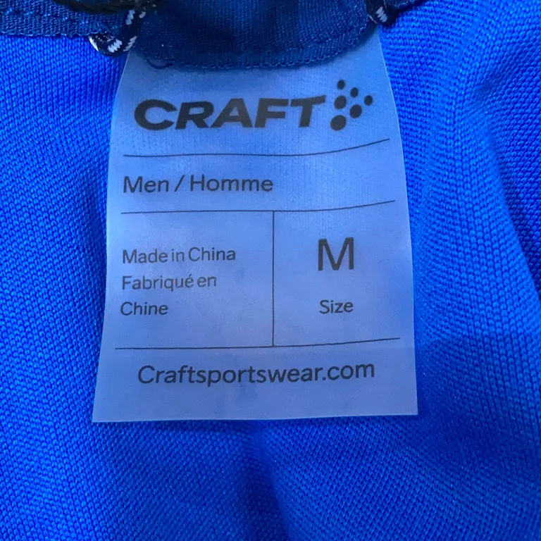 Cykeltröja (Blå, Flerfärgad) från Craft Polyester - Varumärke
