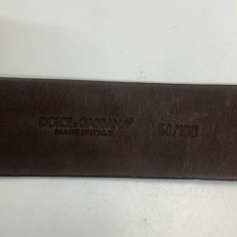 Bälte (Brun) från Dolce & Gabbana Skinn - Varumärke