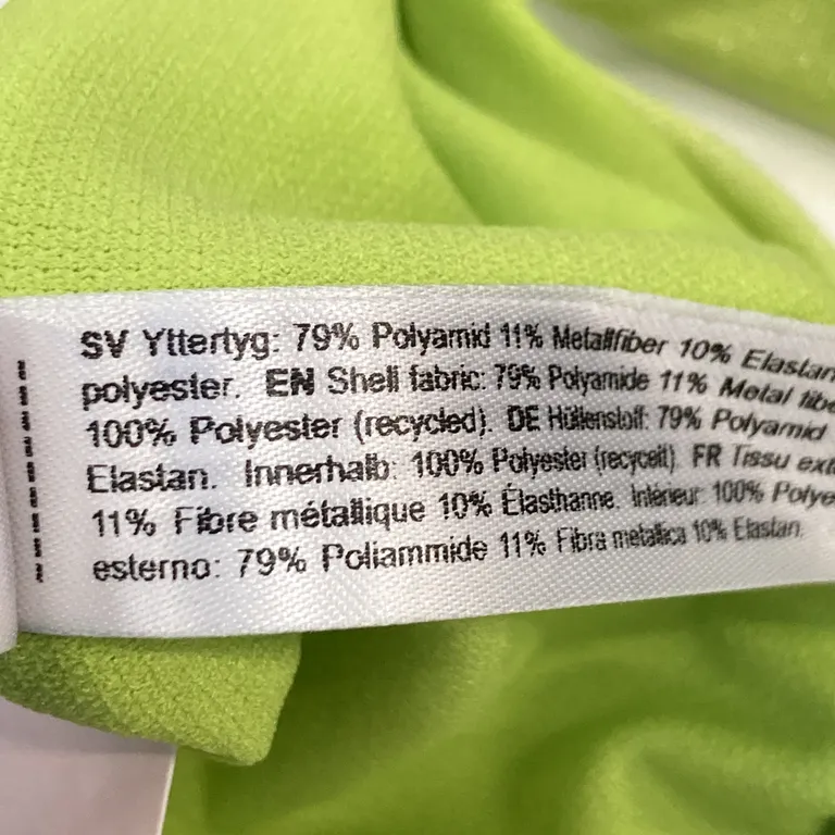Bikini (Grön) från Nelly Polyamid, Polyester, Elastan - Materialetikett