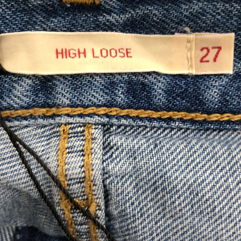 Jeans (High Loose) från Levi Strauss & Co Bomull, Hampa - Varumärke