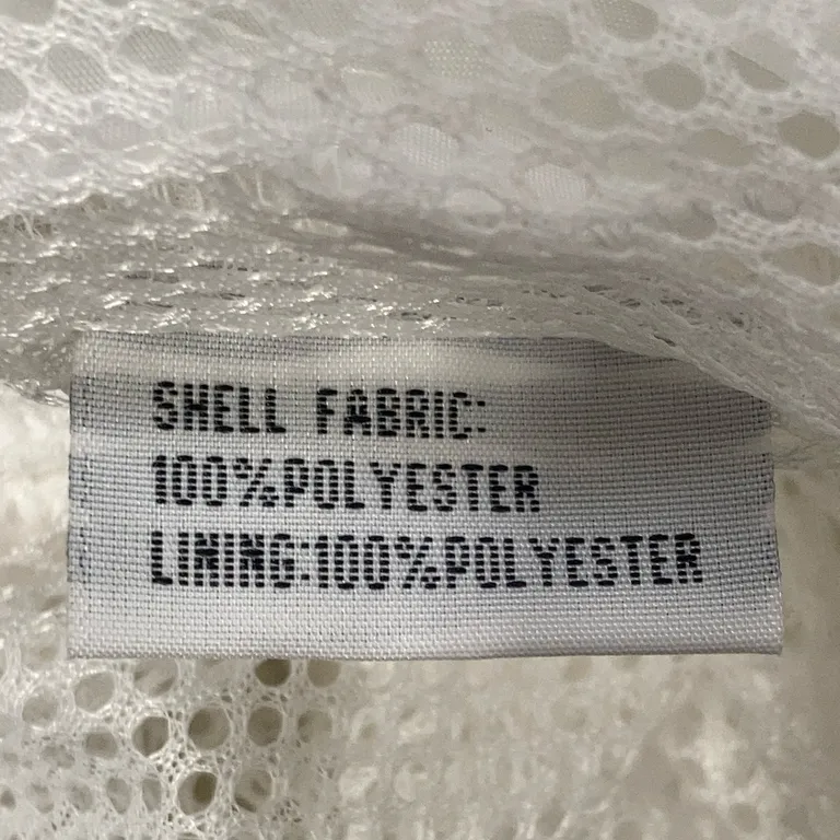 Överdragsbyxor (Vit) från Sea Avenue Polyester - Materialetikett