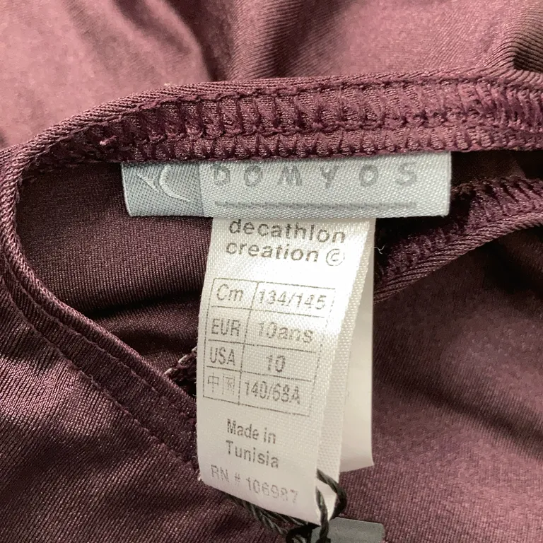 Gymnastikdräkt (Lila) från Domyos Elastan, Polyamid - Varumärke
