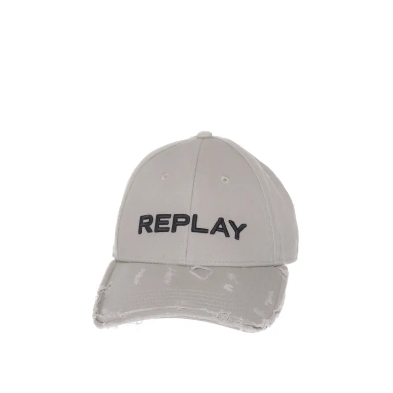 Keps (Grå) från Replay Bomull, Polyester