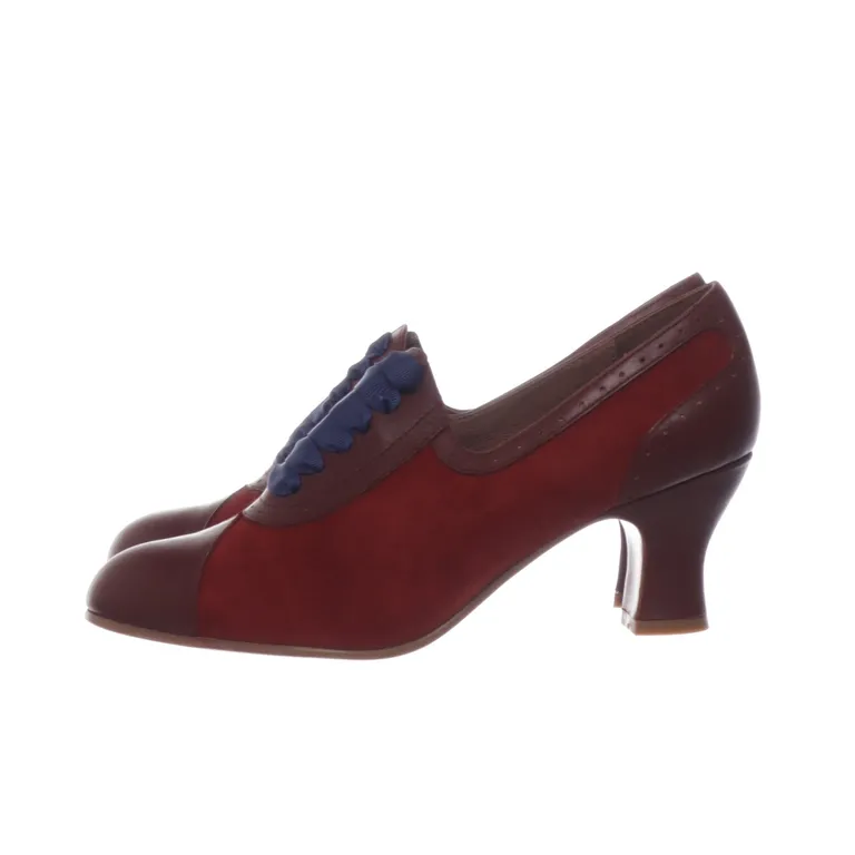 Klackskor (Brun) från Royal Vintage Skinn - Vinkel 3