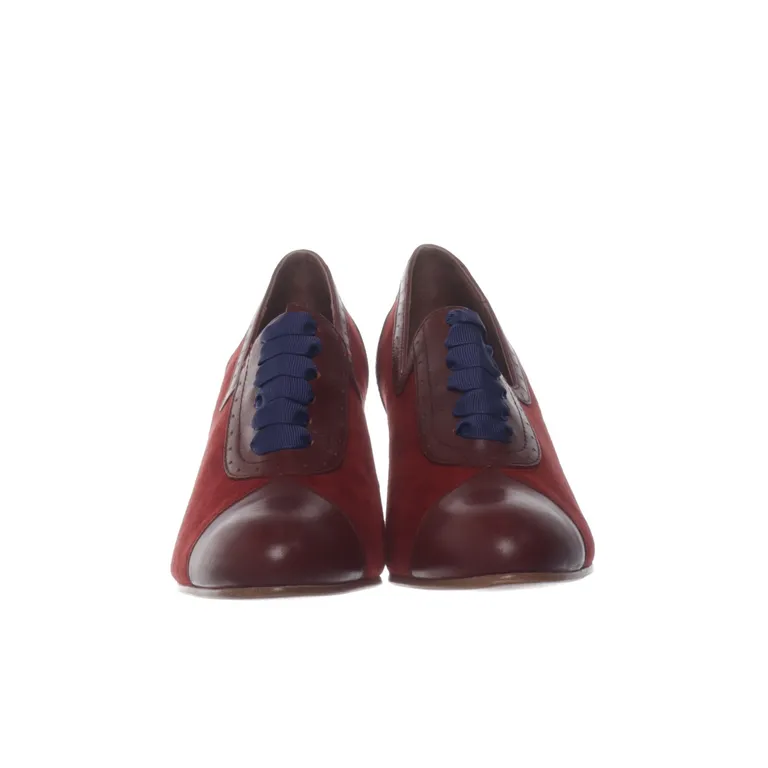 Klackskor (Brun) från Royal Vintage Skinn - Vinkel 2