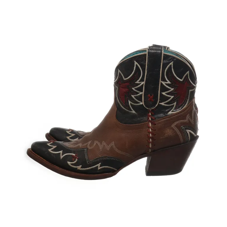 Cowboyboots (Brun, Flerfärgad) från Tony Lama Skinn - Vinkel 3
