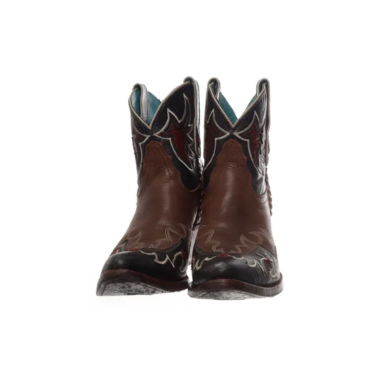 Cowboyboots (Brun, Flerfärgad) från Tony Lama Skinn - Vinkel 2
