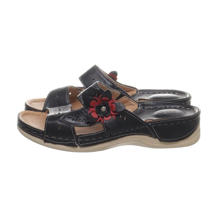 Mules (Noir) de Koka - Angle 3