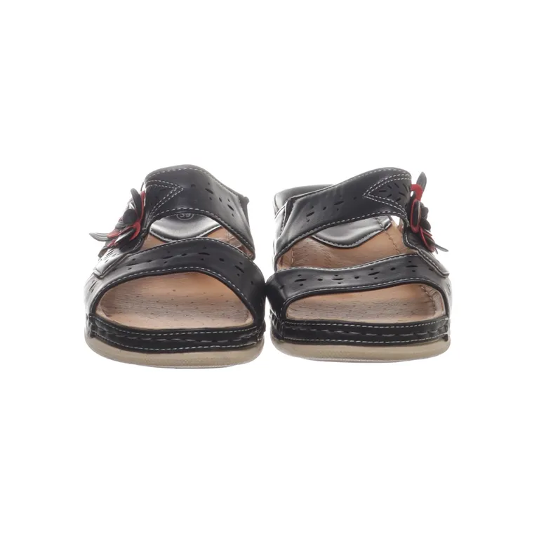 Mules (Noir) de Koka - Angle 2