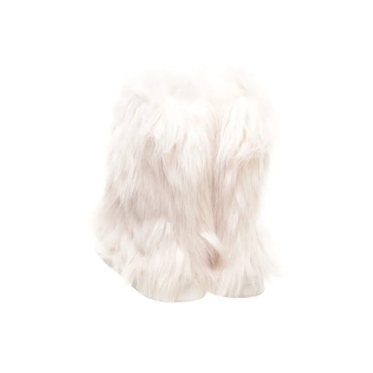 Boots (Vit) från H&M Polyester - Vinkel 4