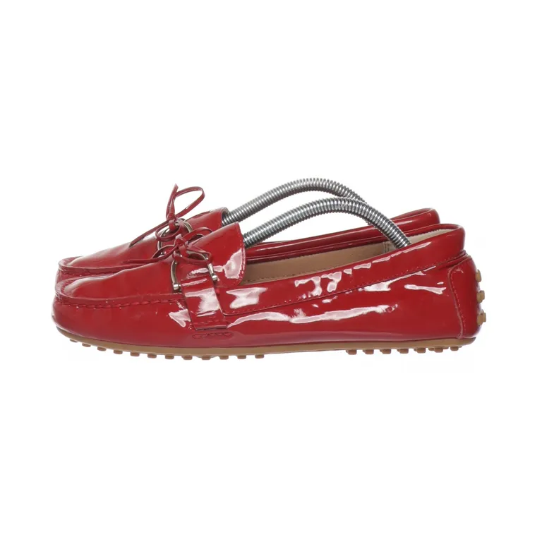 Loafers (Röd) från Lauren Ralph Lauren Skinn - Vinkel 3