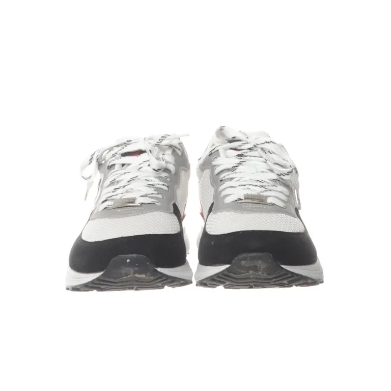 Sneakers (Vit, Svart, Röd) från D.Franklin - Vinkel 2
