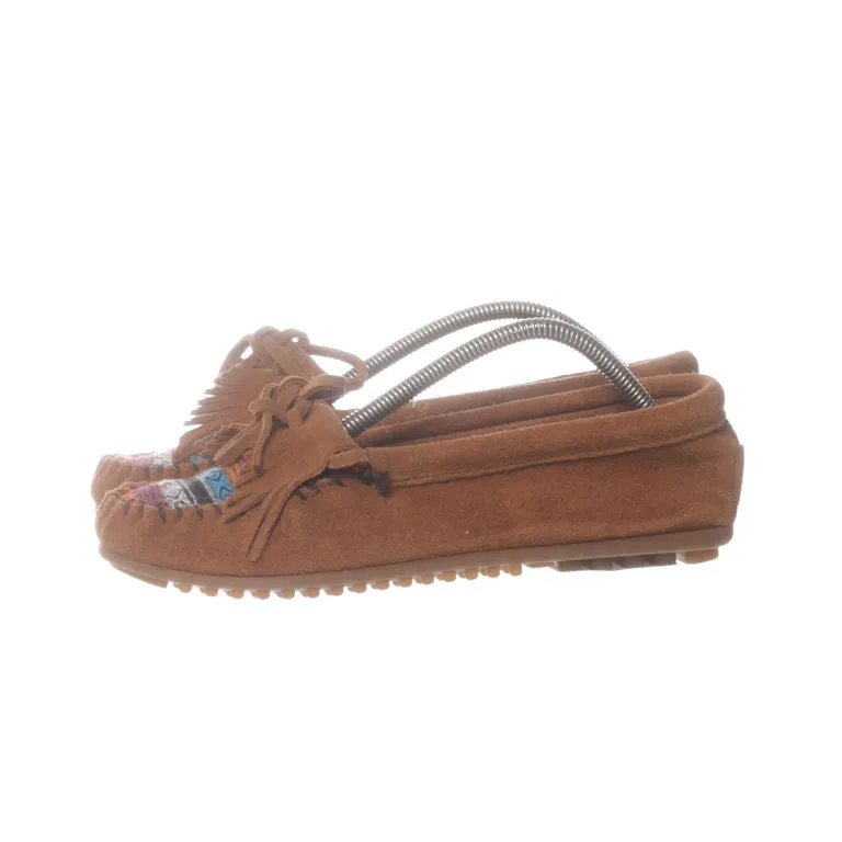 Mockasiner (Brun, Flerfärgad) från Minnetonka Mocka - Vinkel 3