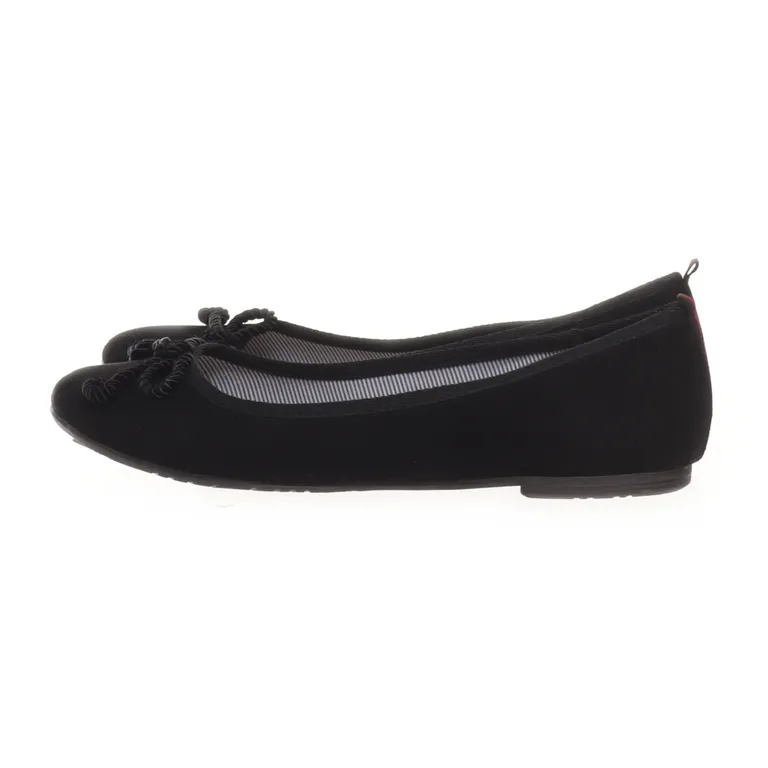 Ballerinaskor (Svart) från Tamaris Mockaimitation - Vinkel 3