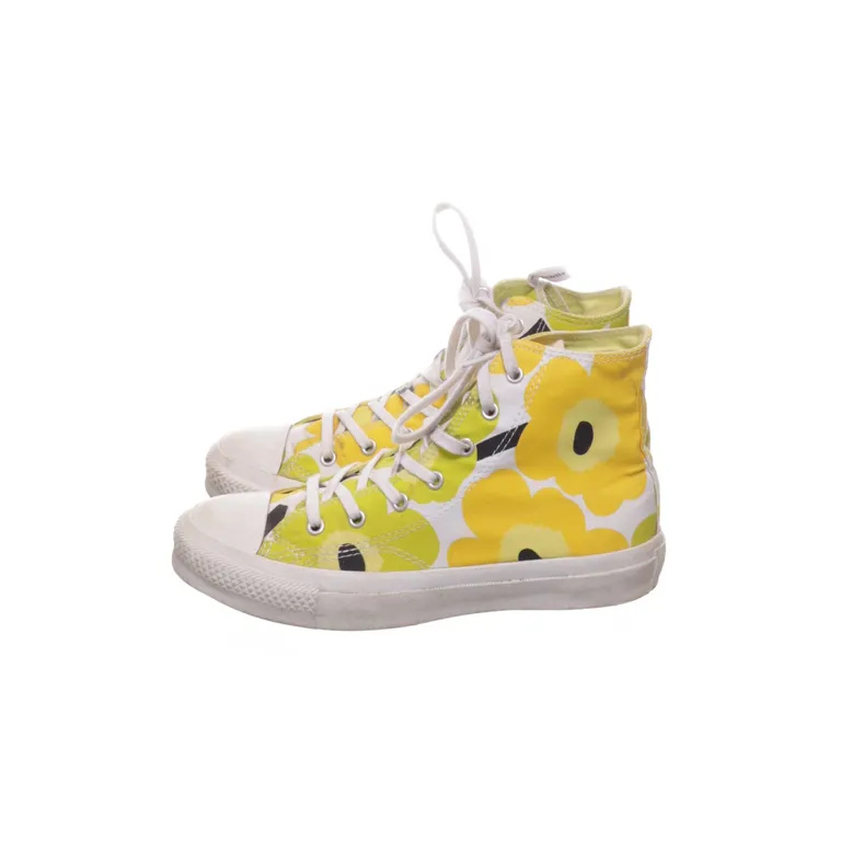 Tygskor (Gul, Flerfärgad) från Marimekko x Converse - Vinkel 3