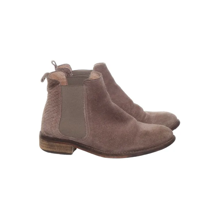 Chelsea boots (Beige) från B. Mocka